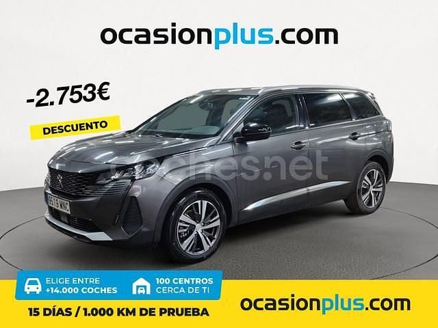 Gris / plata Usado 2024 Peugeot 5008 Allure Monovolumen | 30.290 € (Buen precio) - Imagen 1/4