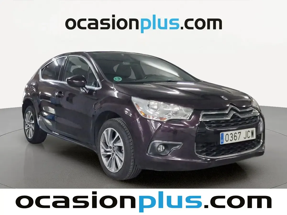 Usado DS Automobiles DS4 Design 131 CV (96 kW) 2015 Negro Berlina
