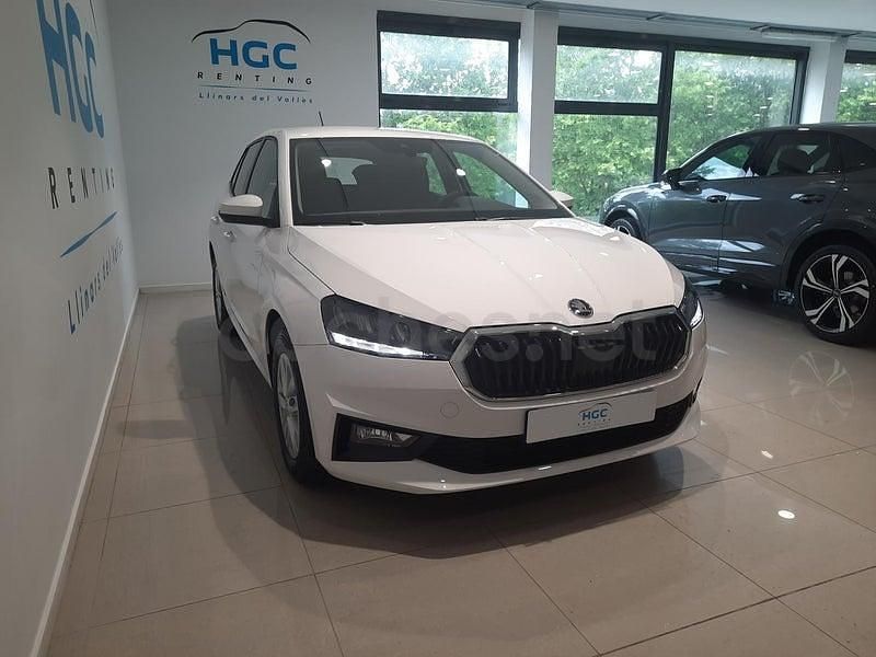 Usado Skoda Fabia Ambition 110 CV (80 kW) 2024 Blanco Utilitario