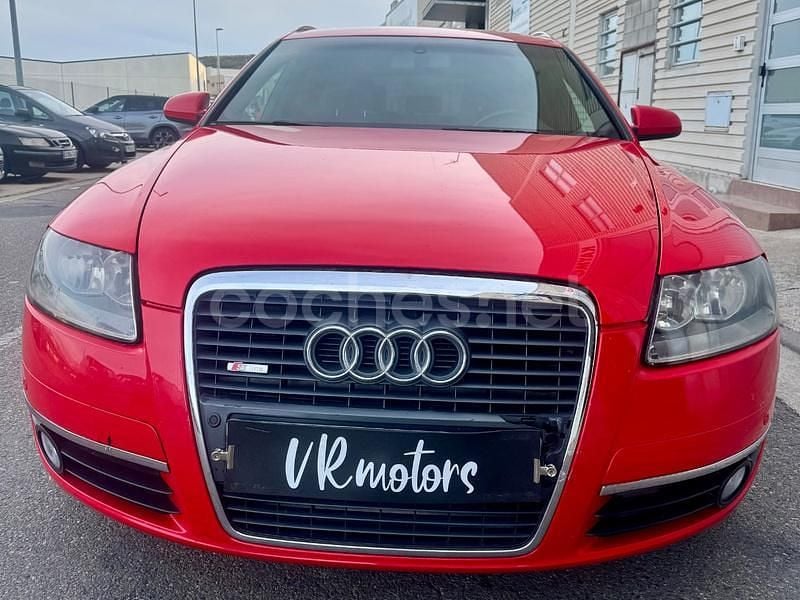 Rojo Usado 2007 Audi A6 S-Line Familiar | 7000 € (Buen precio) - Imagen 1/4