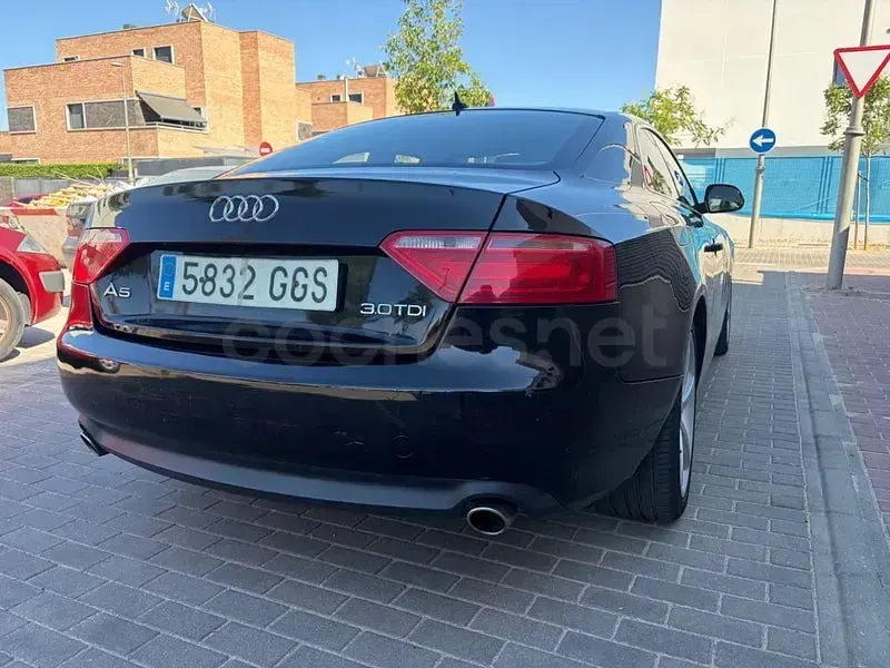 Usado Audi A5 S-Line 240 CV (176 kW) 2008 Negro Coupe