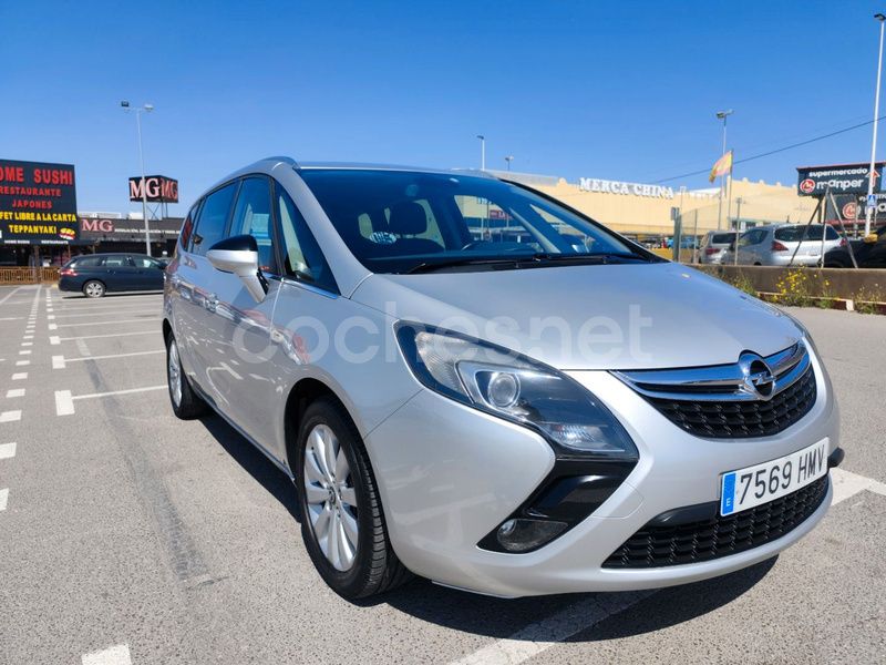 Gris / plata Usado 2012 Opel Zafira Tourer Excellence Monovolumen | 11.950 € (Caro) - Imagen 1/4