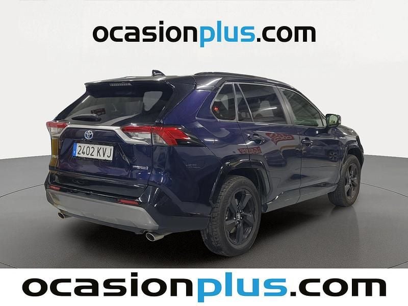 Usado Toyota RAV4 Hybrid 218 CV (160 kW) 2019 Azul SUV