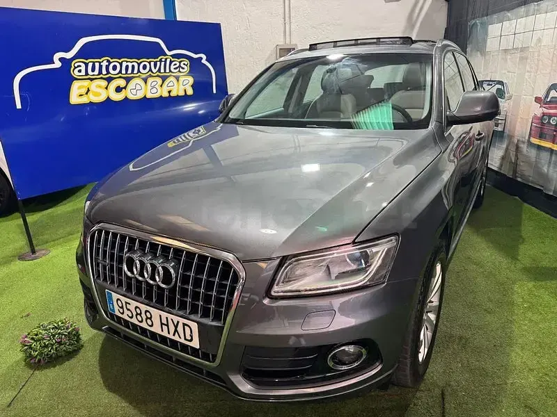 Usado Audi Q5 Ambition 180 CV (132 kW) 2014 Gris / plata SUV