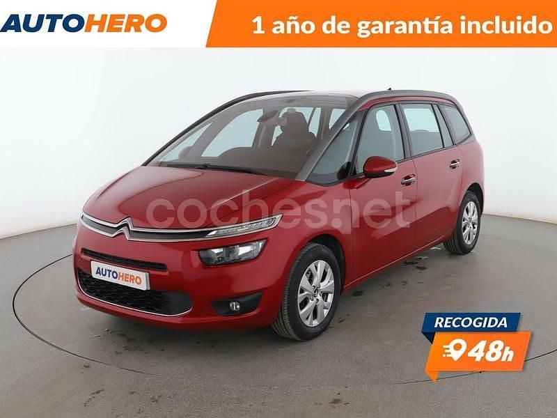 Rojo Usado 2014 Citroën C4 Picasso Intensive Monovolumen | 10.299 € (Precio justo) - Imagen 1/3