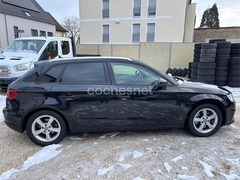 Usado Audi A3 S-Line 180 CV (132 kW) 2013 Negro Berlina