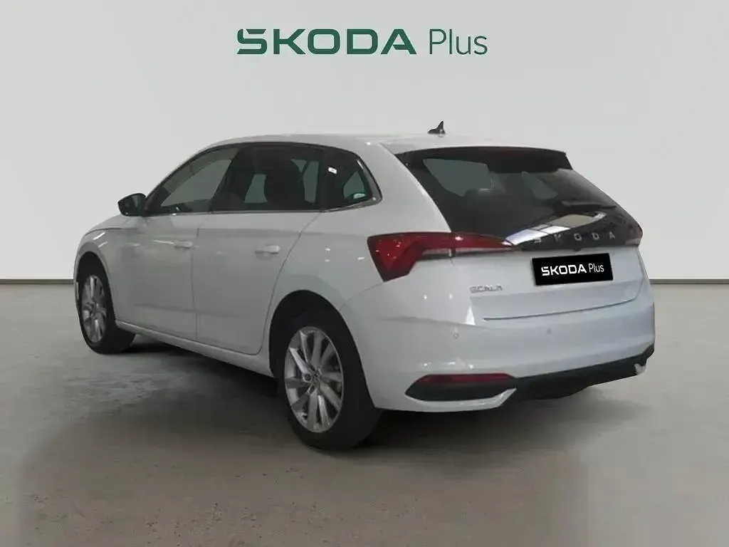 Brugt Skoda Scala Selection 115 HK (84 kW) 2025 Hvid Hatchback