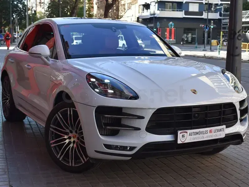 Usado Porsche Macan Turbo 400 CV (294 kW) 2017 Blanco SUV