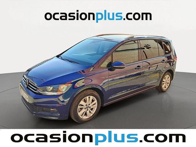 Usado VW Touran Advance 150 CV (110 kW) 2021 Azul Monovolumen
