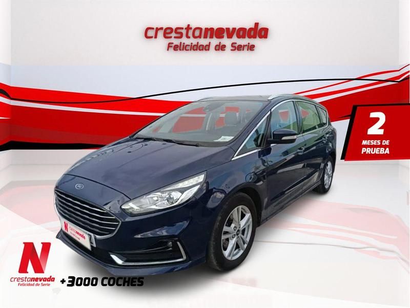 Azul Usado 2022 Ford S-MAX Titanium Monovolumen | 27.990 € (Precio justo) - Imagen 1/4