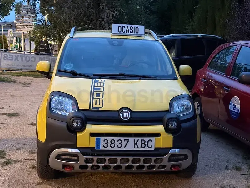 Używany Fiat Panda Cross Cross 95 KM (69 kW) 2017 Żółty Hatchback