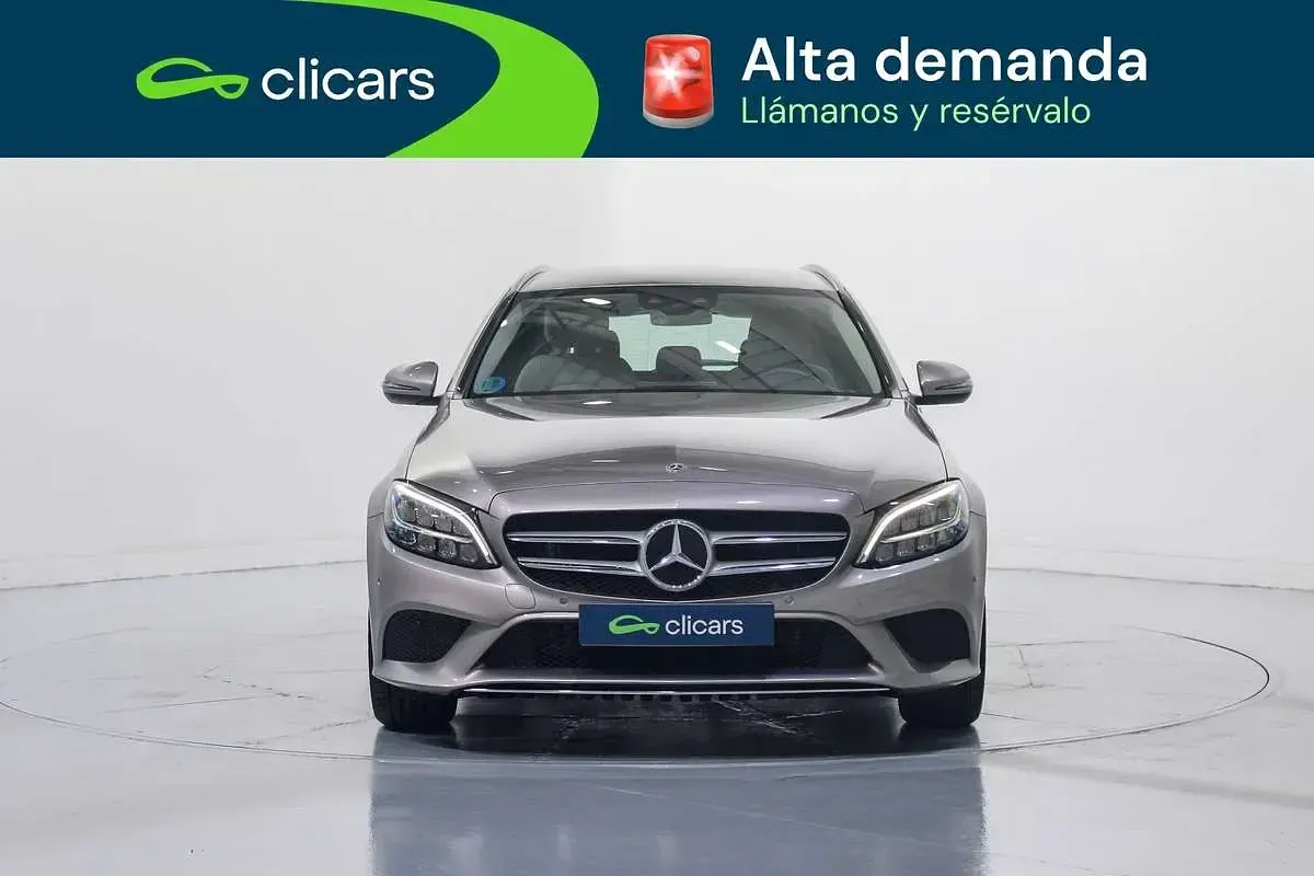 Usado Mercedes C200 184 CV (135 kW) 2020 Gris Familiar