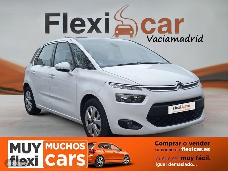 Blanco Usado 2015 Citroën C4 Picasso Attraction Monovolumen | 10.490 € (Caro) - Imagen 1/4