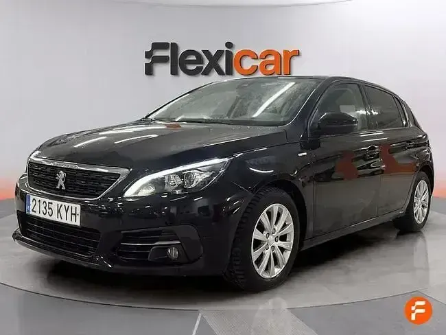 Usado Peugeot 308 Style 100 CV (73 kW) 2019 Negro Berlina