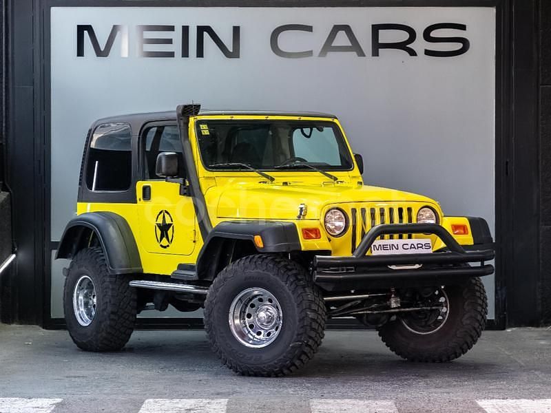 Usado Jeep Wrangler 177 CV (130 kW) 2000 Amarillo SUV