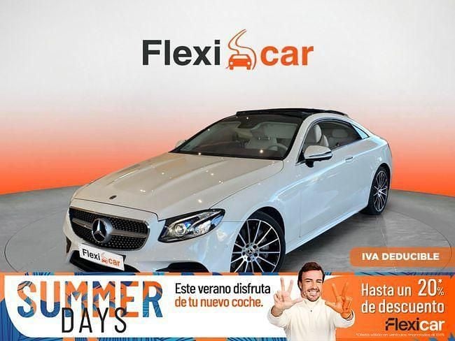 Blanco Usado 2019 Mercedes E350 Coupe | 40.990 € (Precio justo) - Imagen 1/4