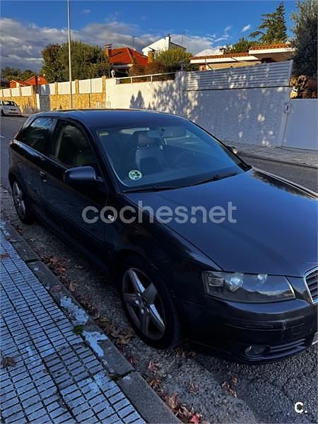 Usado Audi A3 Ambition 150 CV (110 kW) 2003 Negro Berlina