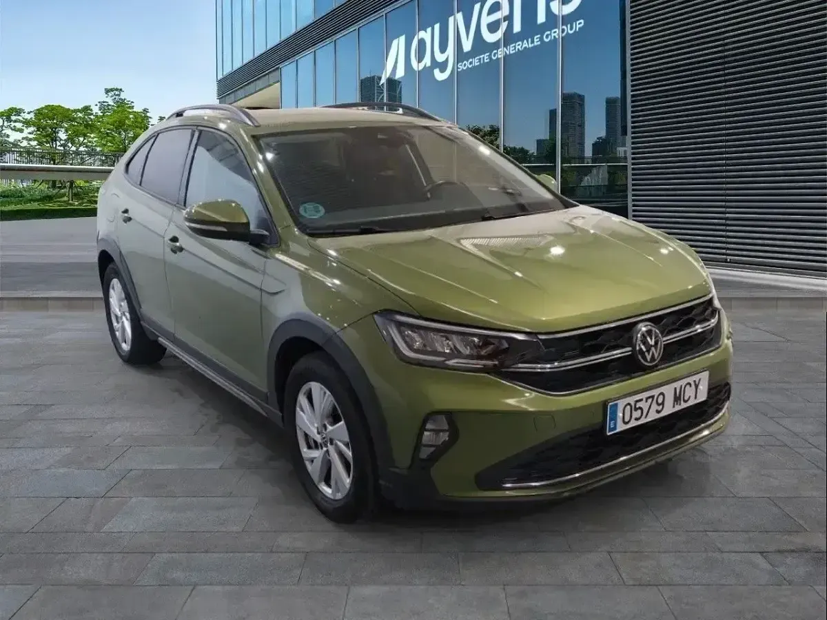 Usado VW Taigo Life 95 CV (69 kW) 2022 Verde SUV
