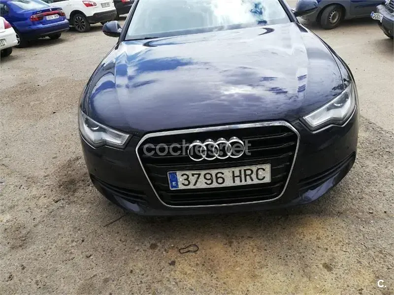 Usado Audi A6 204 CV (150 kW) 2013 Negro Berlina