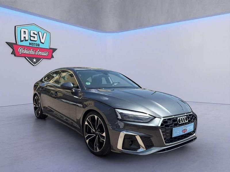 Gris Usado 2024 Audi A5 Sportback S-Line Utilitario | 37.990 € (Super precio) - Imagen 1/4