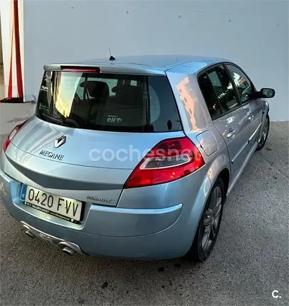 Usado Renault Mégane II GT 150 CV (110 kW) 2007 Azul Berlina