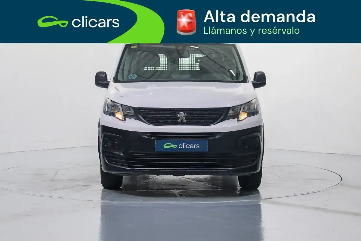 Begagnad Peugeot Rifter Business-Line 100 HK (73 kW) 2022 Vit Minibuss