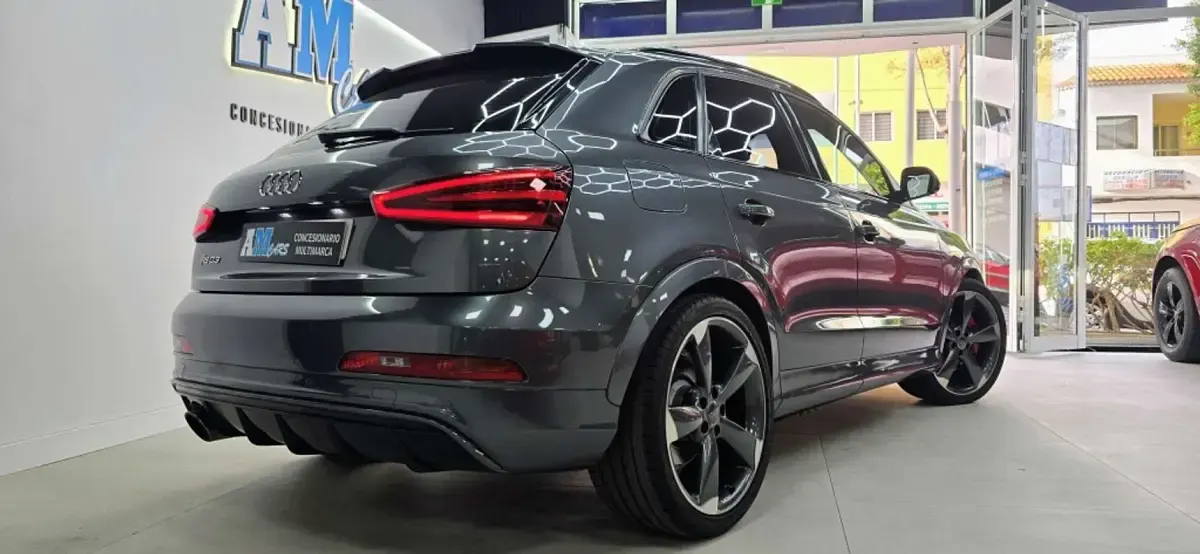Usado Audi Q3 340 CV (250 kW) 2015 Gris SUV