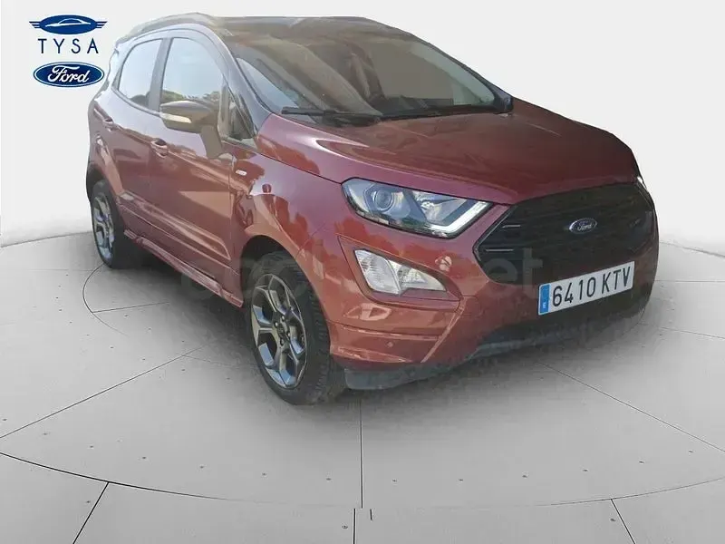 Usado Ford Ecosport S 140 CV (102 kW) 2019 Granate SUV