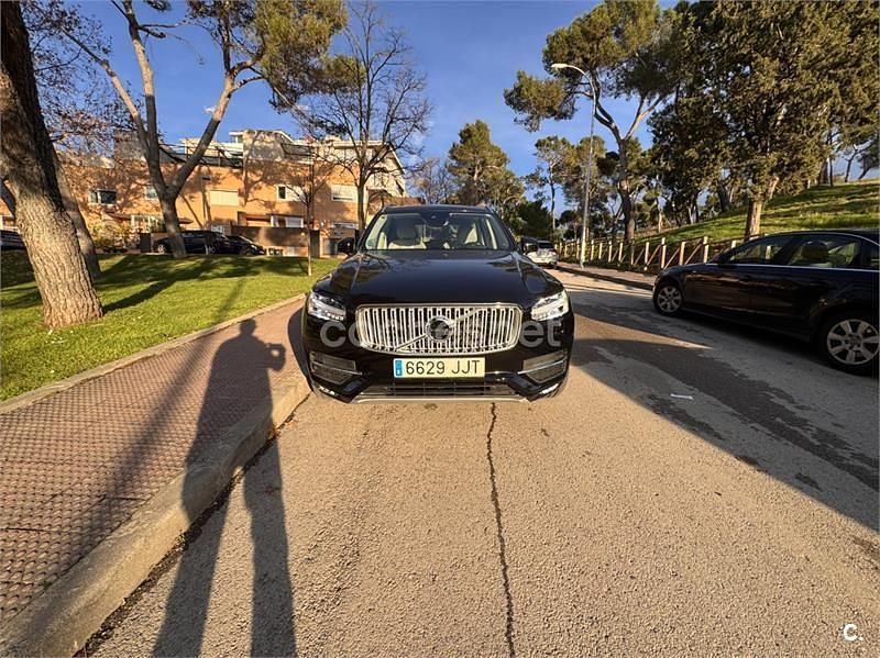 Negro Usado 2015 Volvo XC90 Inscription SUV | 26.000 € (Precio justo) - Imagen 1/4