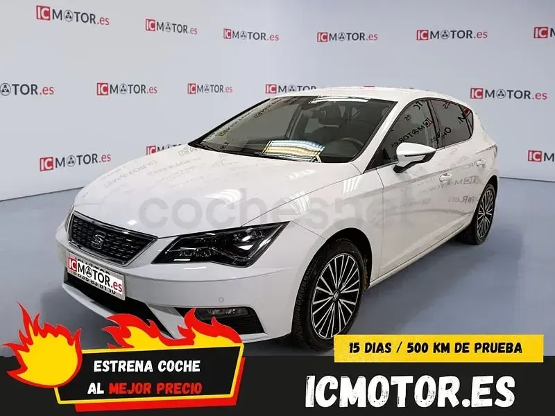 Usado Seat Leon XCELLENCE 150 CV (110 kW) 2019 Blanco Berlina