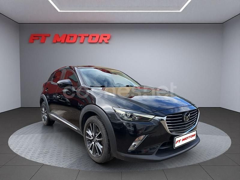 Negro Usado 2017 Mazda CX-3 SUV | 13.999 € (Precio justo) - Imagen 1/4