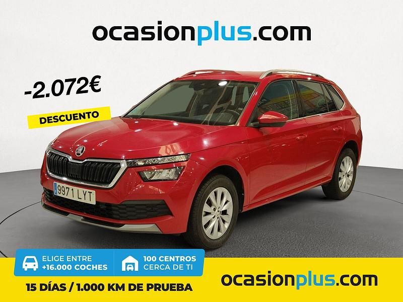 Rojo Usado 2022 Skoda Kamiq SUV | 17.300 € (Precio justo) - Imagen 1/4