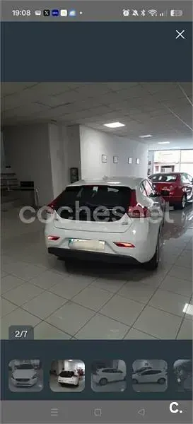 Usado Volvo V40 Momentum 115 CV (84 kW) 2013 Blanco Berlina
