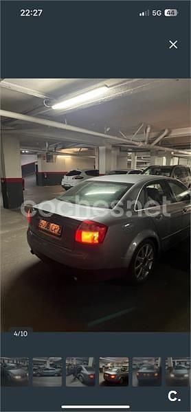 Usado Audi A4 S-Line 163 CV (119 kW) 2003 Gris / plata Berlina
