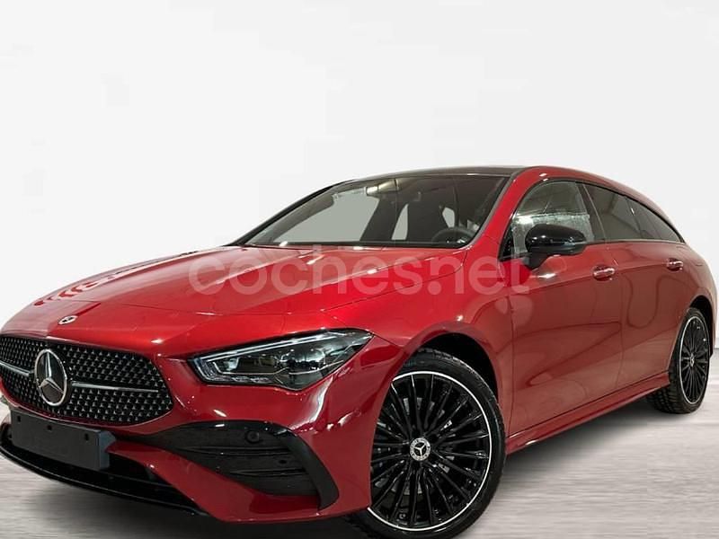 Rojo Nuevo 2025 Mercedes CLA250e Shooting Brake Familiar | 47.900 € (Buen precio) - Imagen 1/4