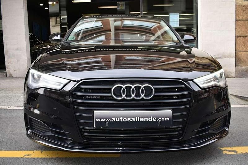 Usado Audi A6 S-Line 320 CV (235 kW) 2016 Negro Berlina