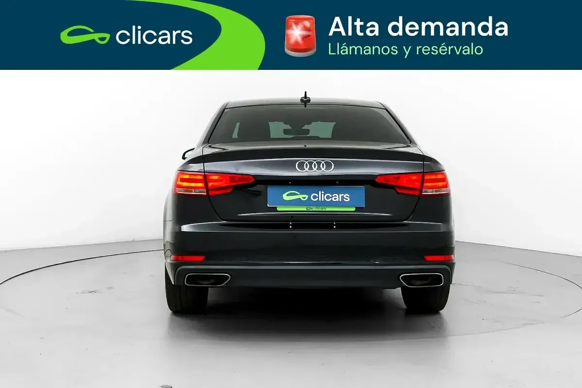 Usado Audi A4 Advanced 150 CV (110 kW) 2019 Negro Berlina