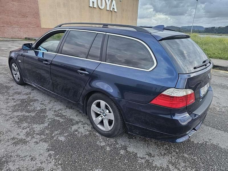 Azul Usado 2008 BMW 525 Berlina | 8999 € (Buen precio) - Imagen 1/4
