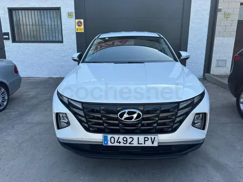 Usado Hyundai Tucson 150 CV (110 kW) 2021 Blanco SUV