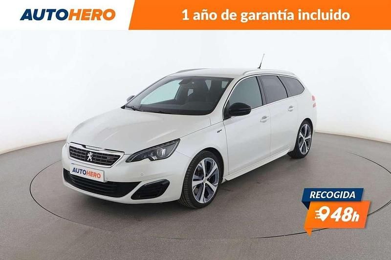 Blanco Usado 2017 Peugeot 308 GT Familiar | 13.499 € (Precio justo) - Imagen 1/3