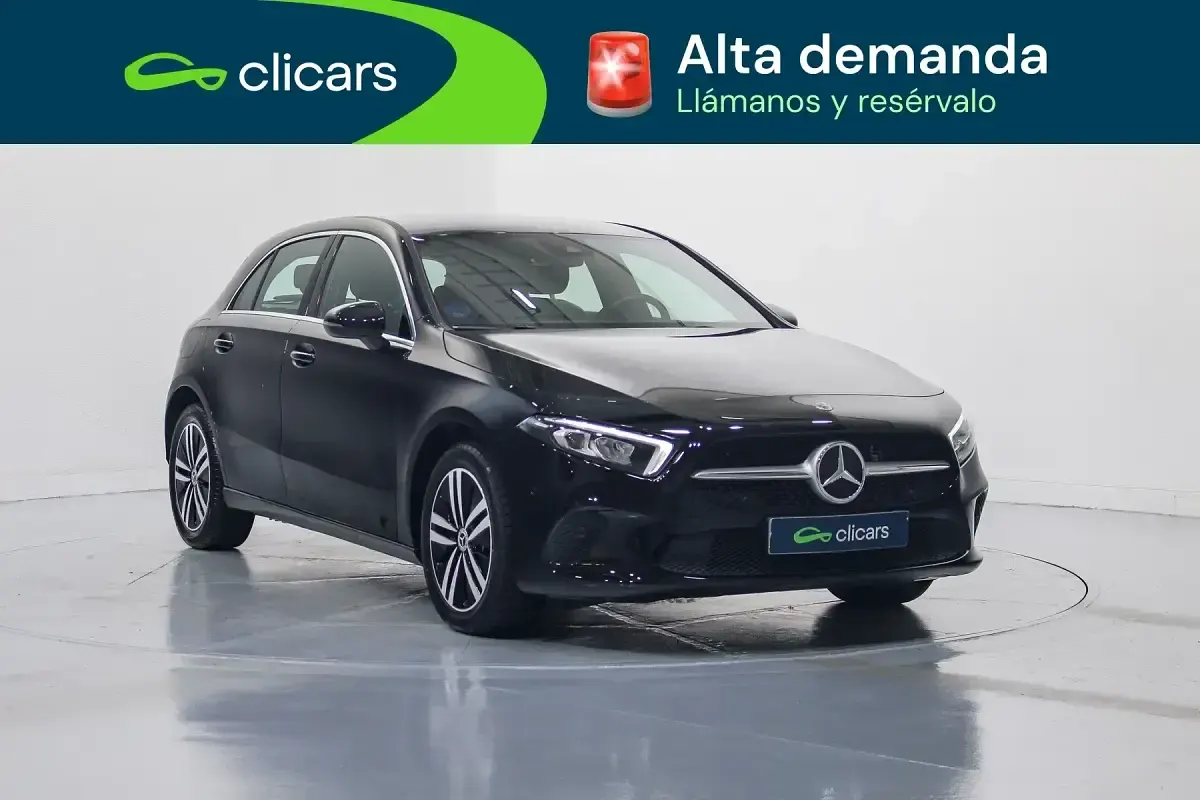 Usado Mercedes A250 218 CV (160 kW) 2022 Negro Berlina