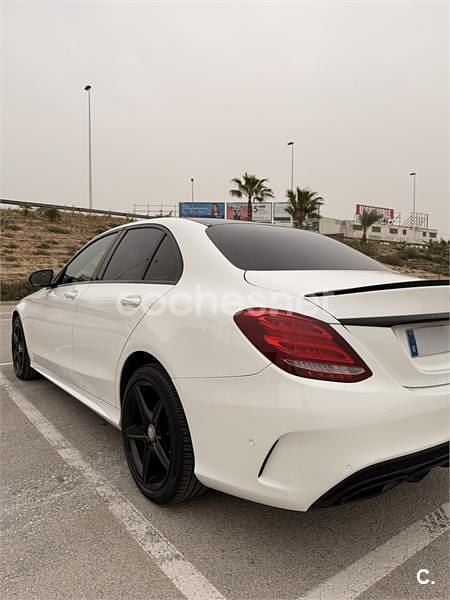 Käytetty Mercedes C220 AMG line 170 HP (125 kW) 2016 Valkoinen Sedan