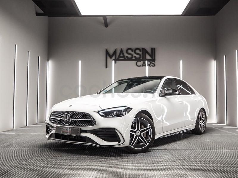 Usado Mercedes C220 200 CV (147 kW) 2022 Blanco Berlina