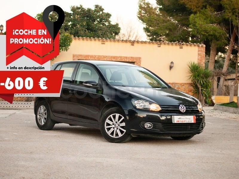 Usado VW Golf VI Sport 105 CV (77 kW) 2011 Negro Utilitario