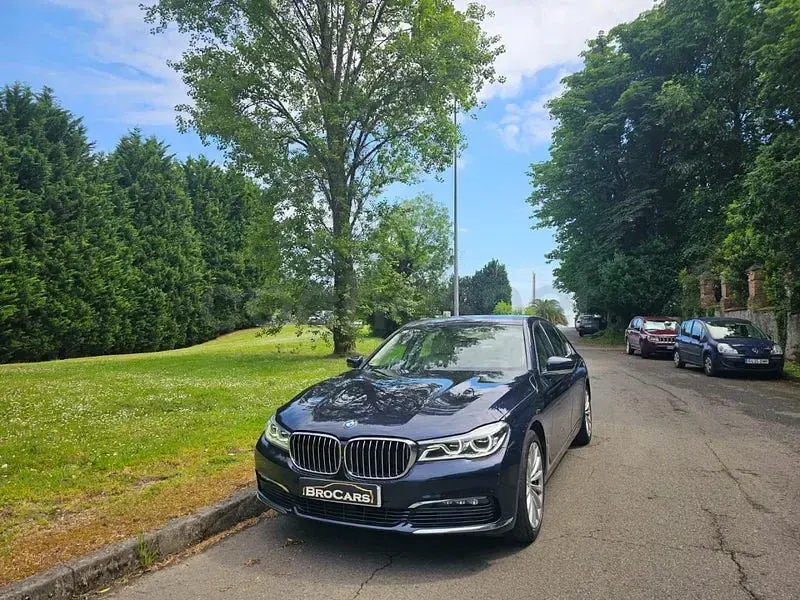 Usado BMW 730 Comfort Edition 265 CV (194 kW) 2017 Azul Berlina