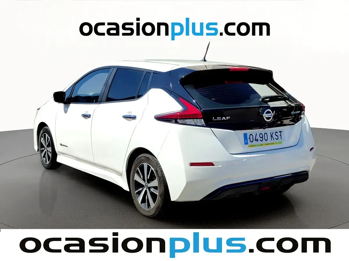 Usado Nissan Leaf Acenta 160 kW (218 CV) 2019 Blanco Utilitario