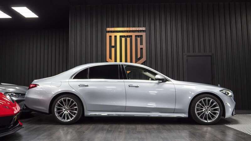 Usado Mercedes S350 286 CV (210 kW) 2022 Plateado Berlina