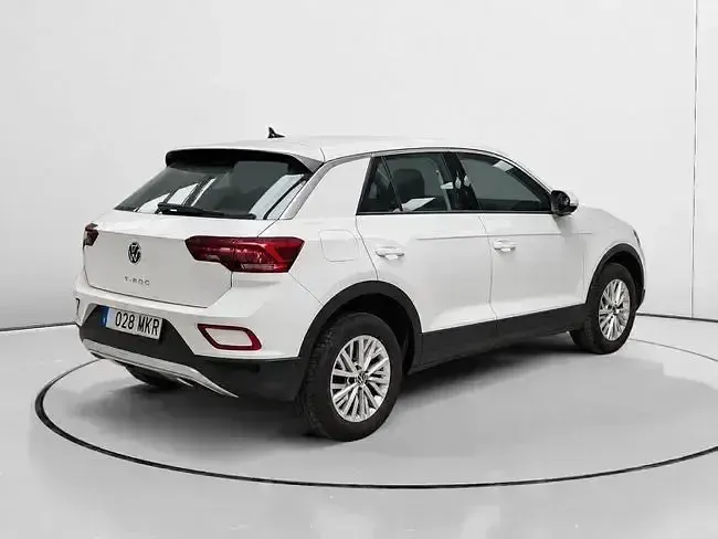 Usado VW T-Roc 110 CV (80 kW) 2023 Blanco SUV
