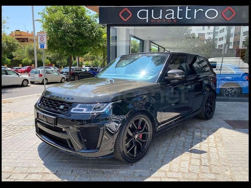 Usado Land Rover Range Rover Sport SVR 575 CV (422 kW) 2018 Negro SUV
