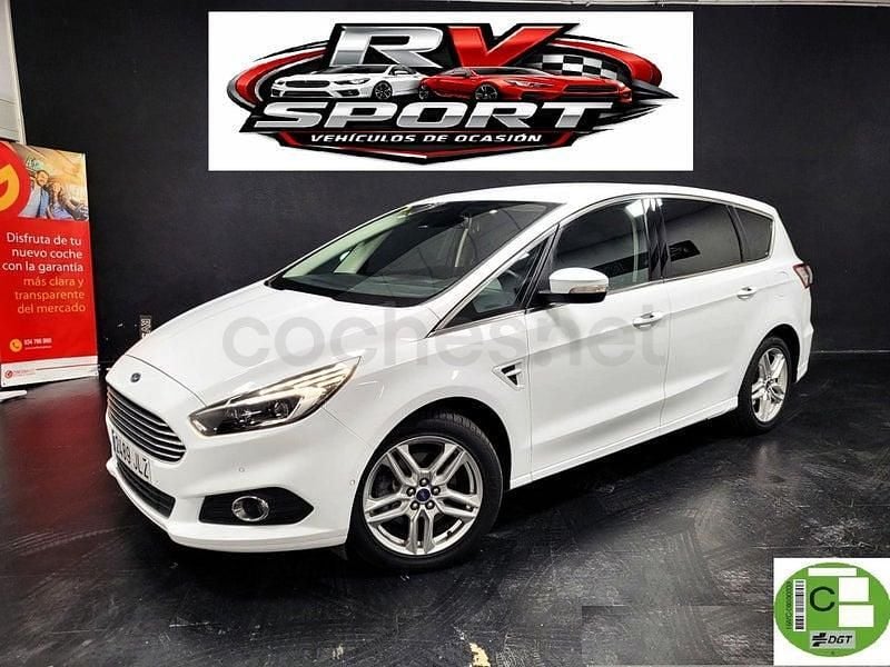 Usado Ford S-MAX Titanium 180 CV (132 kW) 2016 Blanco Monovolumen